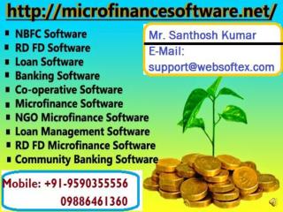 Loan Software, Co-Operative Software, Microfinance Software, Banking Software, RD FD Software