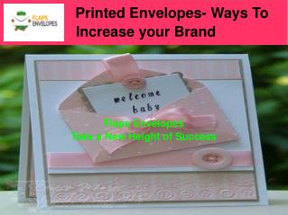 Explore Our Vast Range Of Printed Envelopes Online