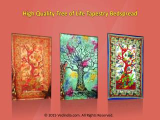 Beautiful Cotton Tree of Life Tapestries Wall Hangings