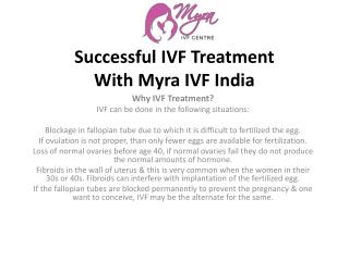 Successful IVF Treatment With Myra IVF India.pptx