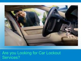 Car Locksmith Company Cincinnati
