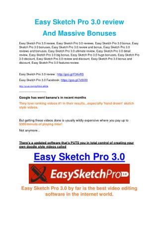 Easy Sketch Pro 3.0 review - Easy Sketch Pro 3.0 sneak peek features