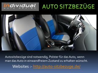 In iness, um Ihr Auto Interieur mit Leder-Auto-Sitzbezüge