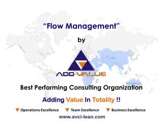 Seven Flows in Manufacturing - ADDVALUE - Nilesh Arora