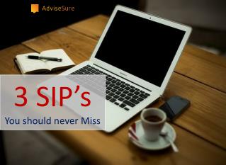 TOP 3 MUTUAL FUND SIP FOR MONTHLY SAVINGS