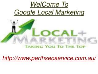 Google Local SEO | Local Listing Services Perth | Google Marketing