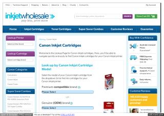 Canon Inkjet Printers