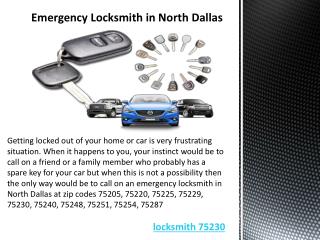 Locksmith 75230