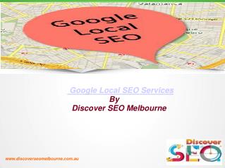 Google local SEO in Melbourne