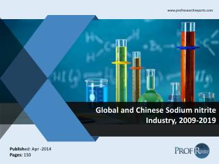 Global and Chinese Sodium nitrite Market Size, Share, Trends, Analysis, Growth 2009-2019