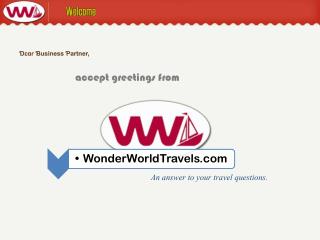 Business to Business Proposal for Travel Agents