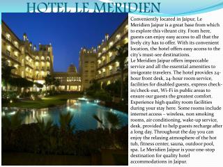 Hotel Le Meridien