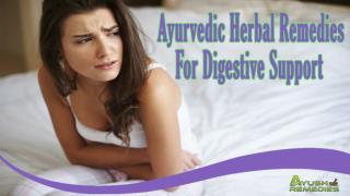 Ayurvedic Herbal Remedies For Digestive Support