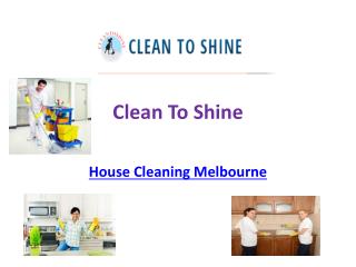 House Cleaning Melbourne