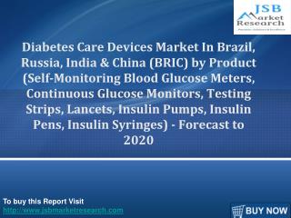 Diabetes Care Devices Market in BRIC: JSBMarketResearch