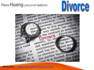 Fast Divorce Processing in China