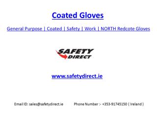 General Purpose | Coated | Safety | Work | NORTH Redcote Gloves | SafetyDirect.ie