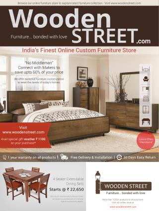 India’s Finest Online wooden Furniture Store