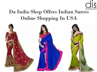 Indian Bridal Sarees Online Shopping in USA | Da India Shop