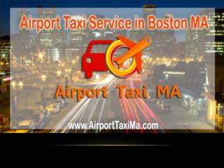 Airport Taxi Service in Boston MA