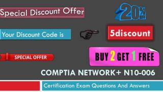 CompTIA Network N10-006 Exam Questions