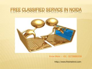 Free Classifieds Service in Noida @9278888356