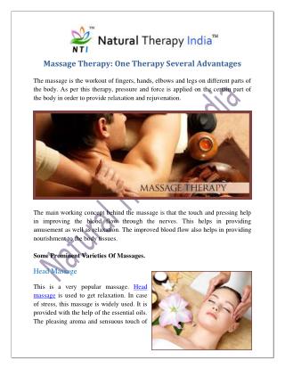 Massage Therapy Centres In India | Massage Therapy Expert