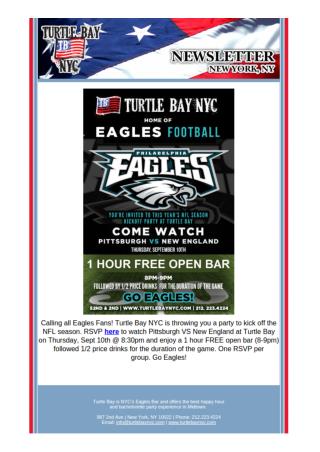 Eagles Football Weekend Special