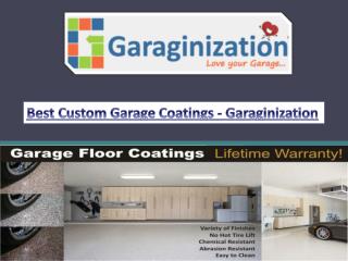 Best Custom Garage Coatings - Garaginization