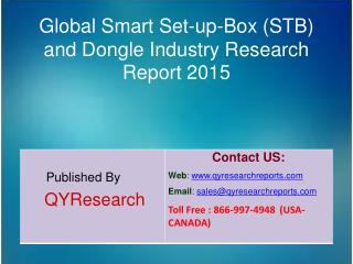 Global Smart Set-up-Box (STB) and Dongle Market 2015 Industry Growth, Insights, Shares, Analysis, Research, Development,