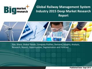 Global Railway Management System Industry- Size, Share, Trends, Forecast, Outlook