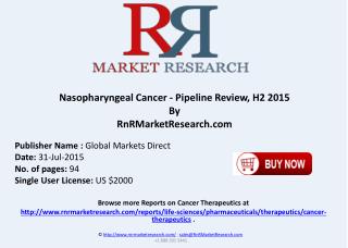 Nasopharyngeal Cancer Pipeline Therapeutics Development Review H2 2015