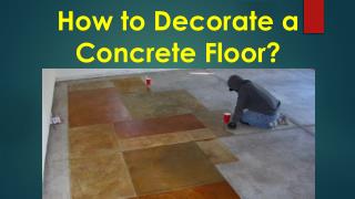 How Does Polishing Concrete Shine an Old Floor?