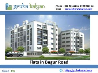 Flats for sale in begur road