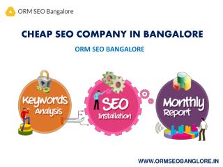 Cheap SEO Company in Bangalore