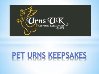 Pet Urns Keepsakes