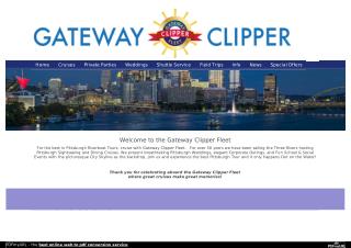 Gateway Clipper Fleet Cruises in Pittsburgh