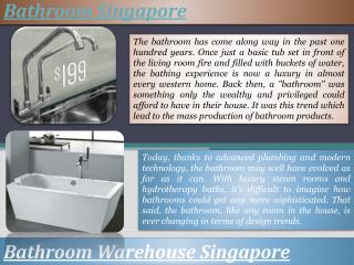 Bathroom Singapore