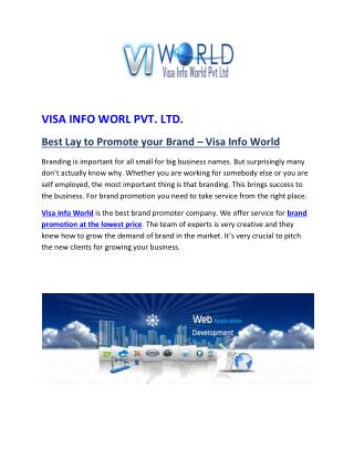 ORM online solutions in lowest price noida-visainfoworld.com