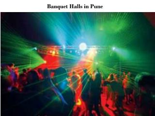 Banquet Halls in Pune