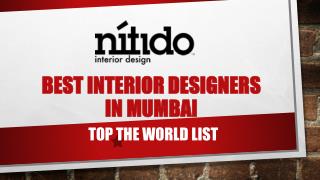 Best interior designers in Mumbai top the world list