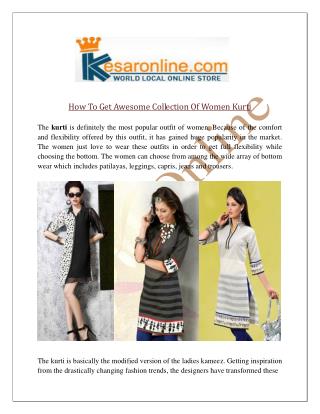 Women Kurti Online Shopping | Designer Kurtis