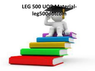 LEG 500 Uop Material-leg500dotcom