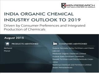 India Organic Chemical Industry Outlook to 2019 - Driven by Consumer Preferences and Integrated Production of Chemicals