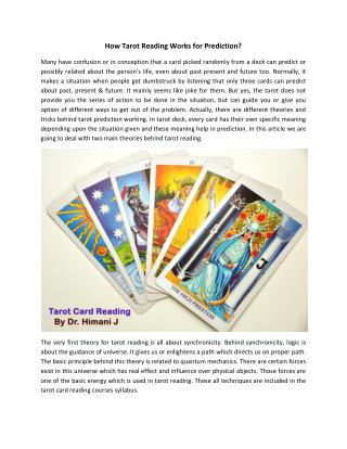 Learn Tarot Card Reading Courses | Tarot Reader in India