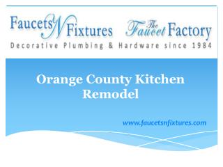 Orange County Kitchen Remodel Products