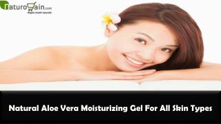 Natural Aloe Vera Moisturizing Gel For All Skin Types