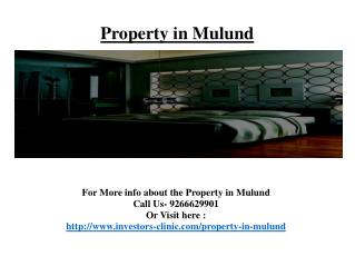 Property in Mulund@9266629901