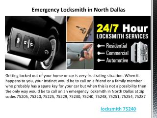 locksmith 75240