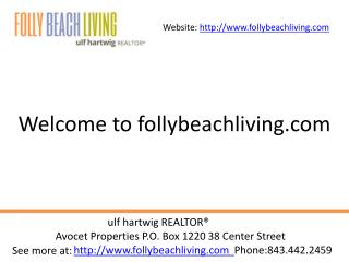 Houses For Sale Folly Beach SC